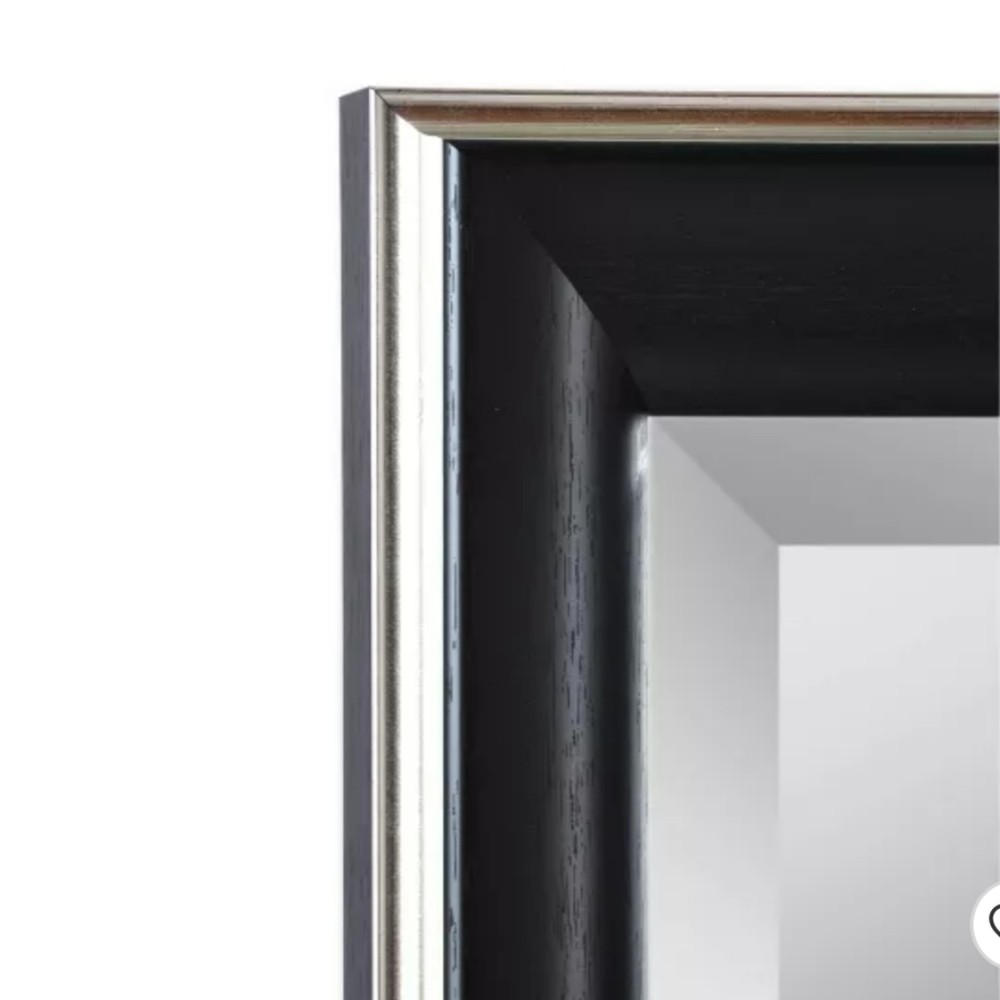 Cypress Black/Silver Framed Beveled - Picture 5 of 12